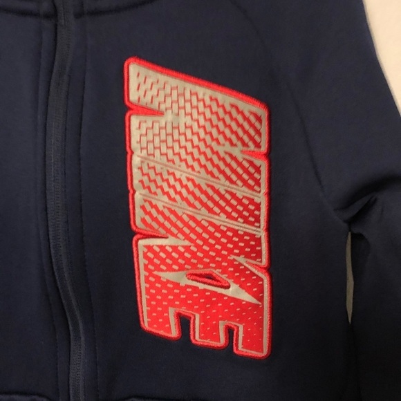 Nike Dri-fit hooded zip up sweatshirt size 5/small. - Picture 2 of 7